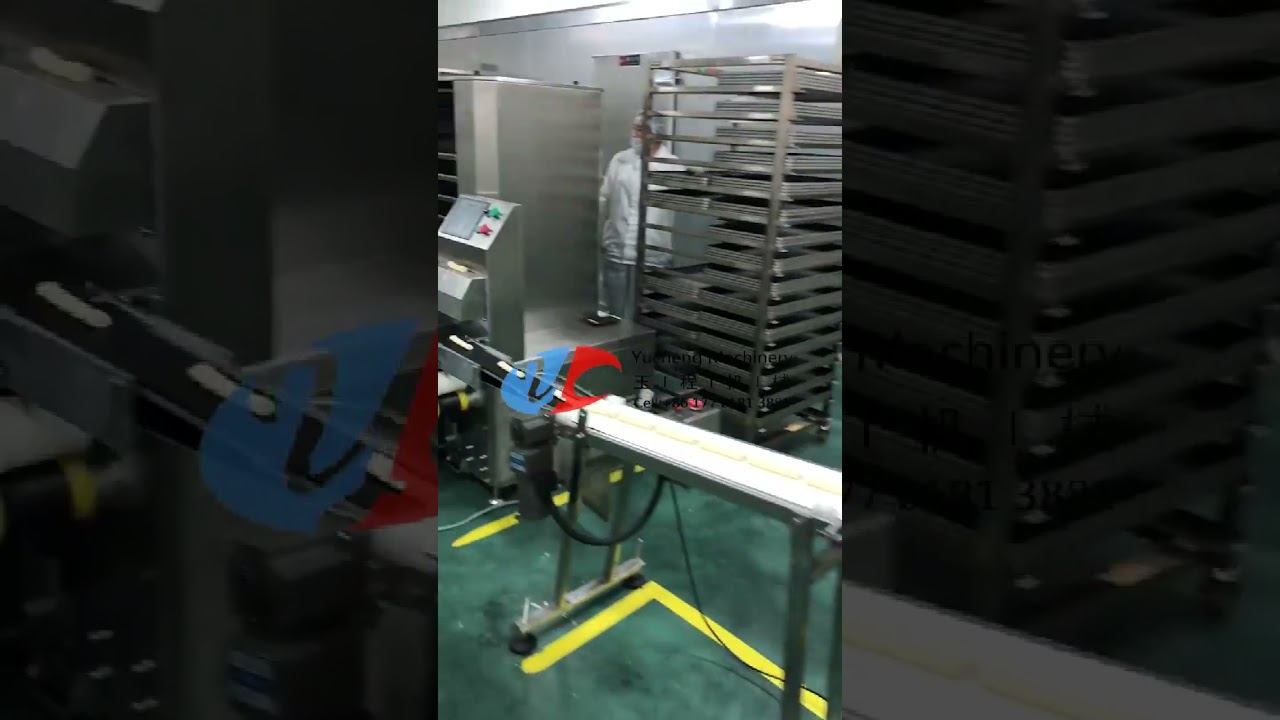 Automatic loaf toast bread machine forming processing production line