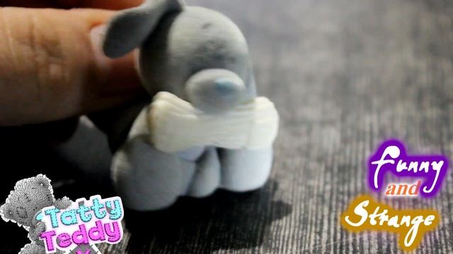 A toy dog Archie a Sweet Box's toy funny and strange