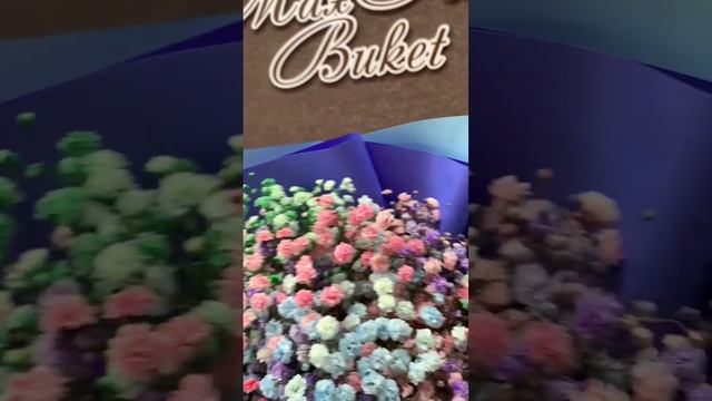 Гипсофила в букете, доставка цветов