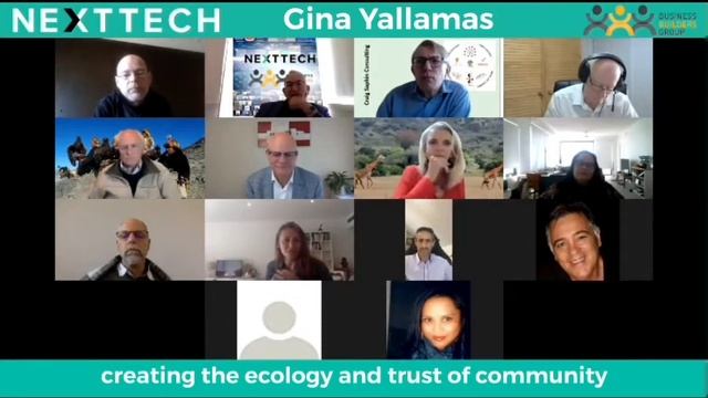 Gina Yallamas - Coffee chat - Nexttech Transformation Forum with Craig Saphin