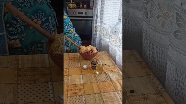 "Вінегрет" на Святвечір по-Гуцульськи за давнім рецептом.Готує Мама.