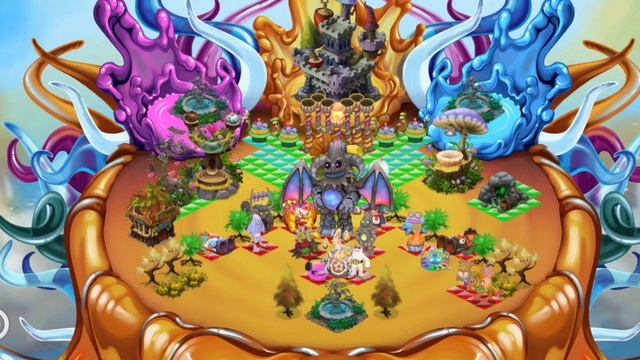 ПОЛНАЯ ПЕСНЯ ОГНЕННОГО ОАЗИСА в My Singing Monsters 🎵
