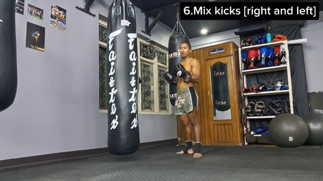 Muay Thai Heavy Bag Workout _ BEGINNER FRIENDLY