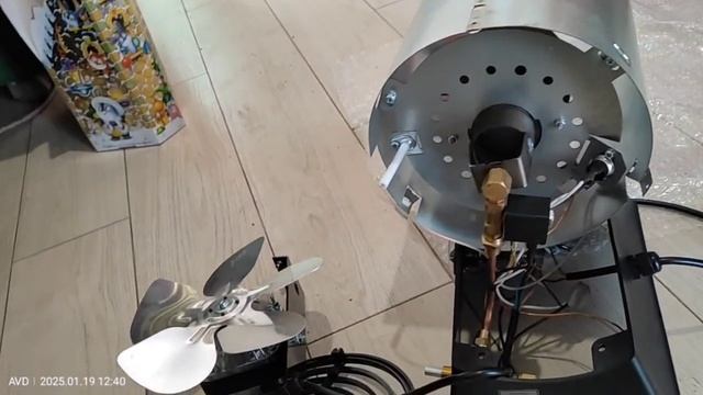 Газовая тепловая пушка 30 КВт. "Отверткин". Из Озона разборка