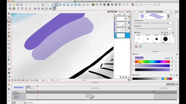 Tip #37 Storyboard Pro - Colours and Tool Presets