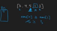 04 - Find Minimum in Rotated Sorted Array - Binary Search - Leetcode 153 - Python