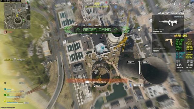 Call of Duty: Warzone 3 Resurgence Trios - RTX 3080 10GB | 1440p Ultra Settings