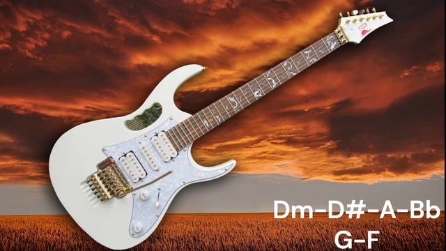 Industrial Rock Backing Track in Dm