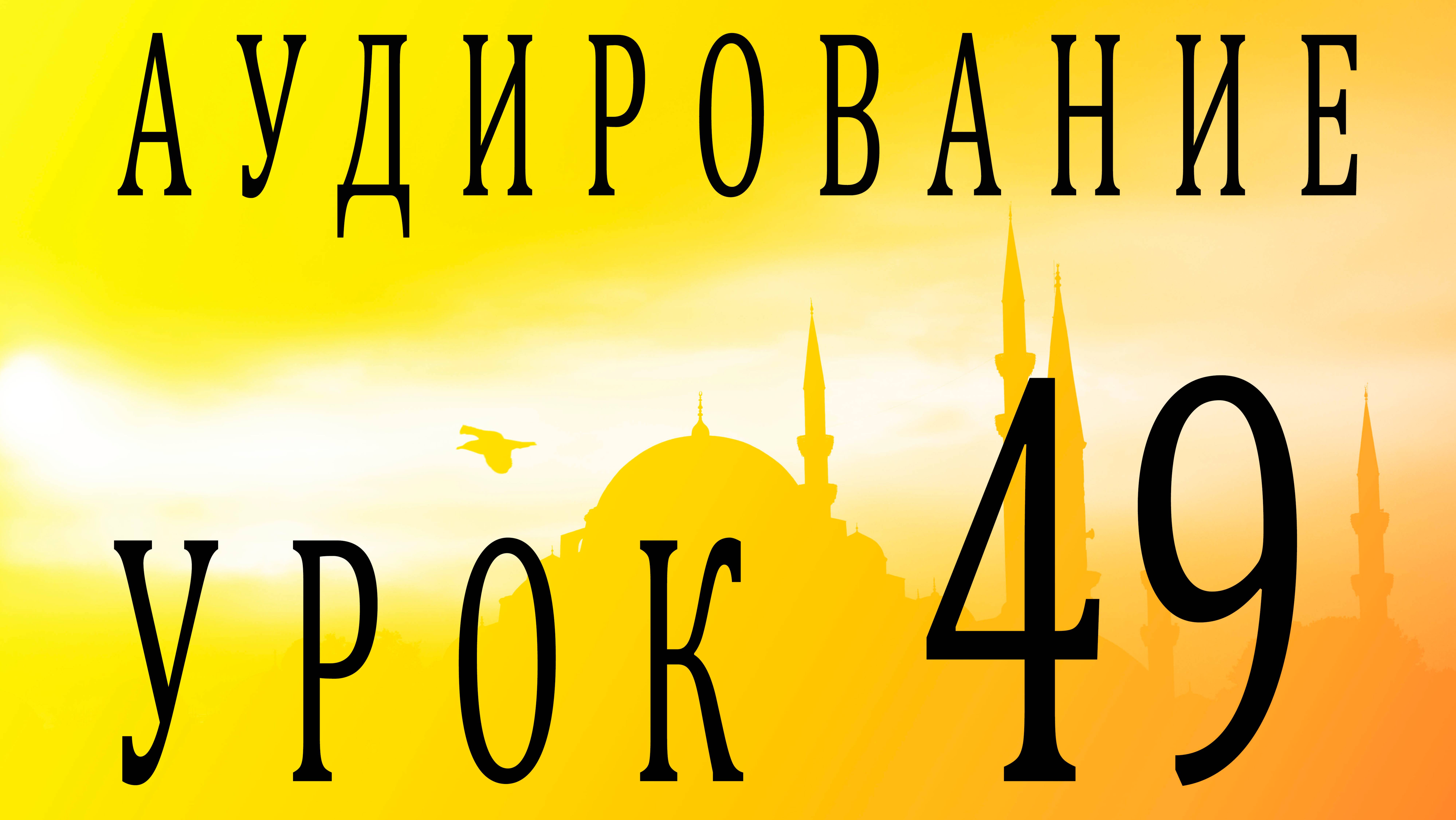 Аудирование. Урок 49