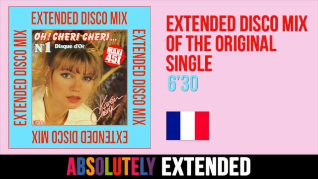 Karen Cheryl - Oh Chéri Chéri (Extended Disco Mix)