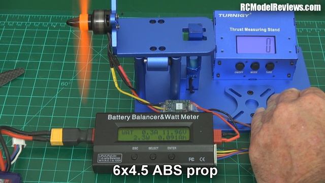 5 inch prop tests, at hover power