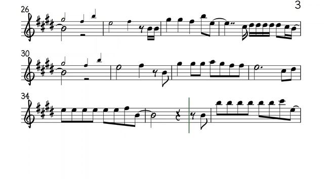 Ikaw Ang Aking Mahal Alto Sax Sheet Music Backing Track Play Along Partitura ( 720 X 1280 )