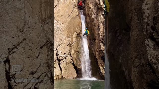 Каньонинг на Агурских водопадах в Сочи