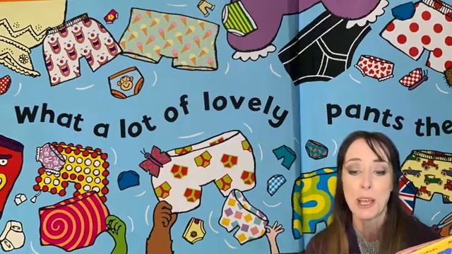 Pants! Poem book by Giles Andrea & Nick Sharatt 📚 Read and sung by Joy! (360p)