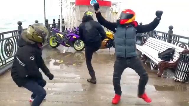 Запустили мото challenge/ мото танцы / мото приколы/  Motoninja/ Diablor1
