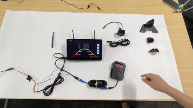Ultravision Backup Camera System Model U14 Connect to startup Demo