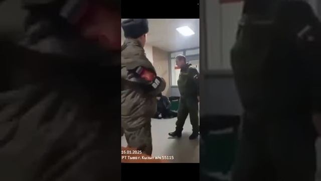 Избиение контрактников перед отправкой их на СВО Тыва,г.Кызыл