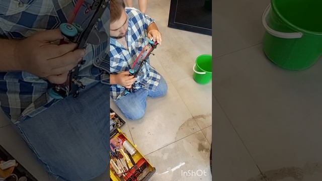 ремонт поломоечной машины Kedi gbz 181 не собирает воду переворачивание резинок.
