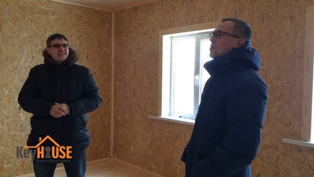 Строительство каркасного дома 6 на 8 завершено! День 26. Сдача объекта под ключ.