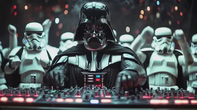 ИИ Микрофильм - Star Wars planet Rave