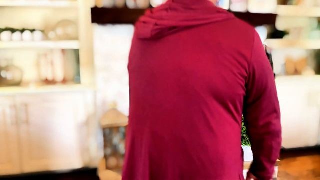 Men's Long Hooded Cardigan Shawl Collar Lightweight Open Front Drape Cape Overcoat with Pockets