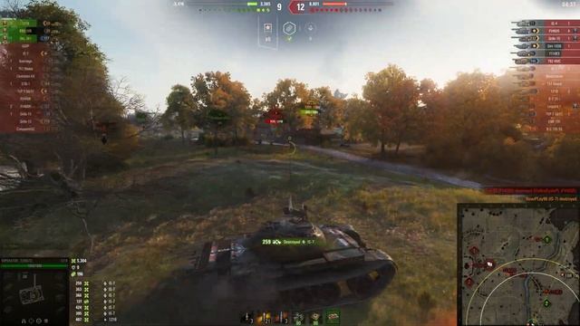 World of Tanks 121B - 4 Kills 9K Damage