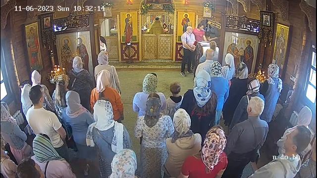 ☦ Прямой эфир богослужения в храме свт. Николая Японского г. Минска 11.06.2023 г.