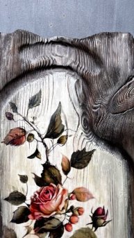 лофт поднос розы