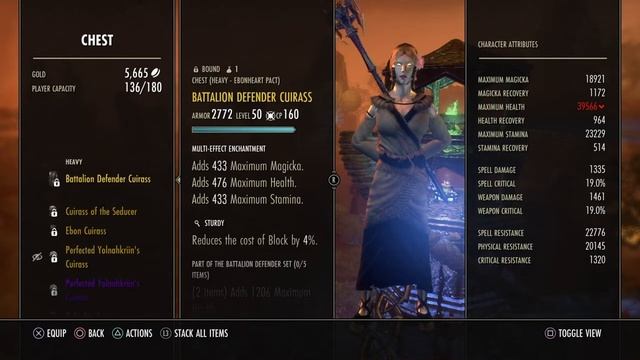 Nord DK tank build : Stonethorn