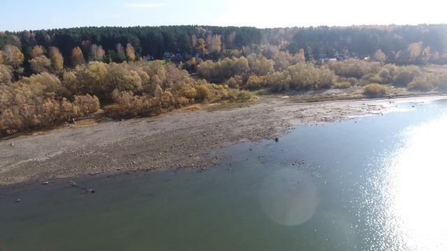 Калугино 06.10.2019 - берег осенью по малой воде