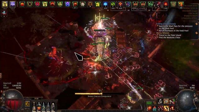 [POE 3.14] My Most Expensive (100ex) and Intense Inscribed Ultimatum Run - For A HeadHunter Reward!