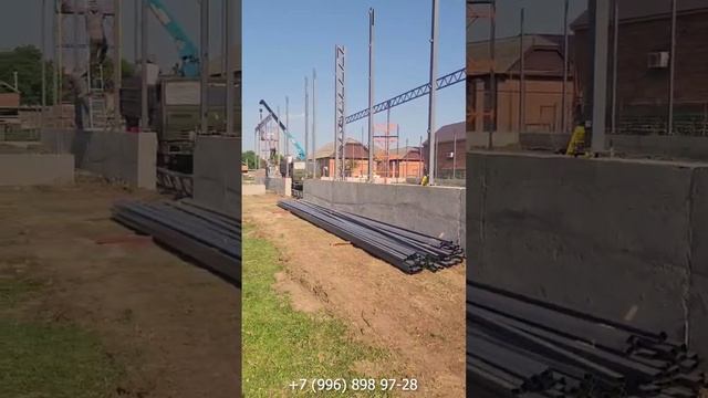 Ангар 74х19х6 м, Чеченская Республика с. Кошкельды