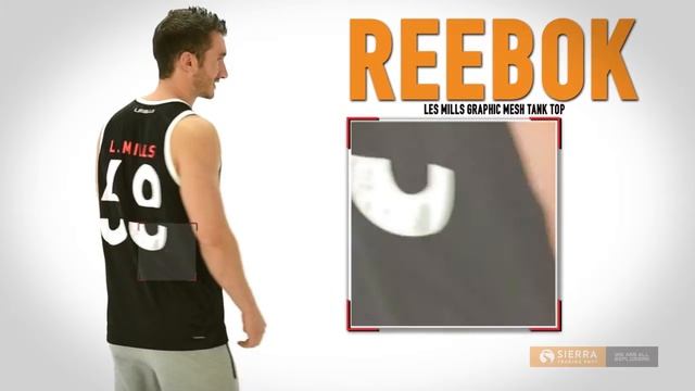 Reebok Les Mills Graphic Mesh Tank Top (For Men)