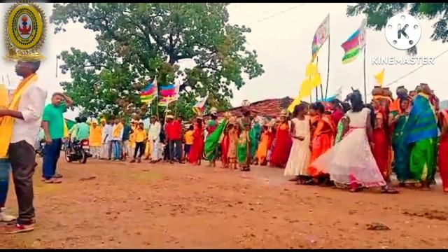 चली चली रे जोहार  की रैली।  रजोला माल