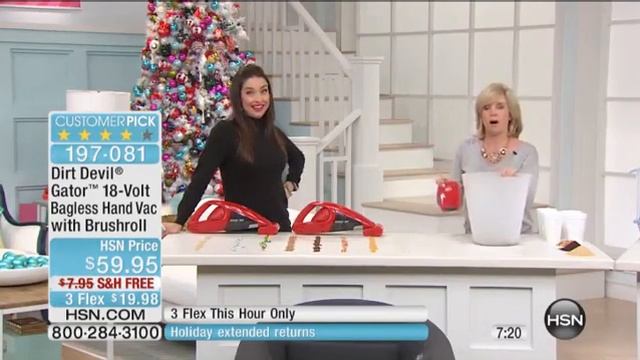 18Volt Bagless Hand Vac with Brushroll