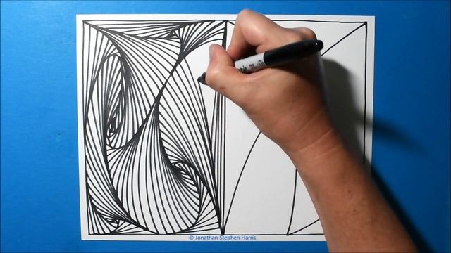 Spiral Drawing #423 / Mistakenly Beautiful 3D Pattern / Satisfying Line Illusion / Daily Art Therap