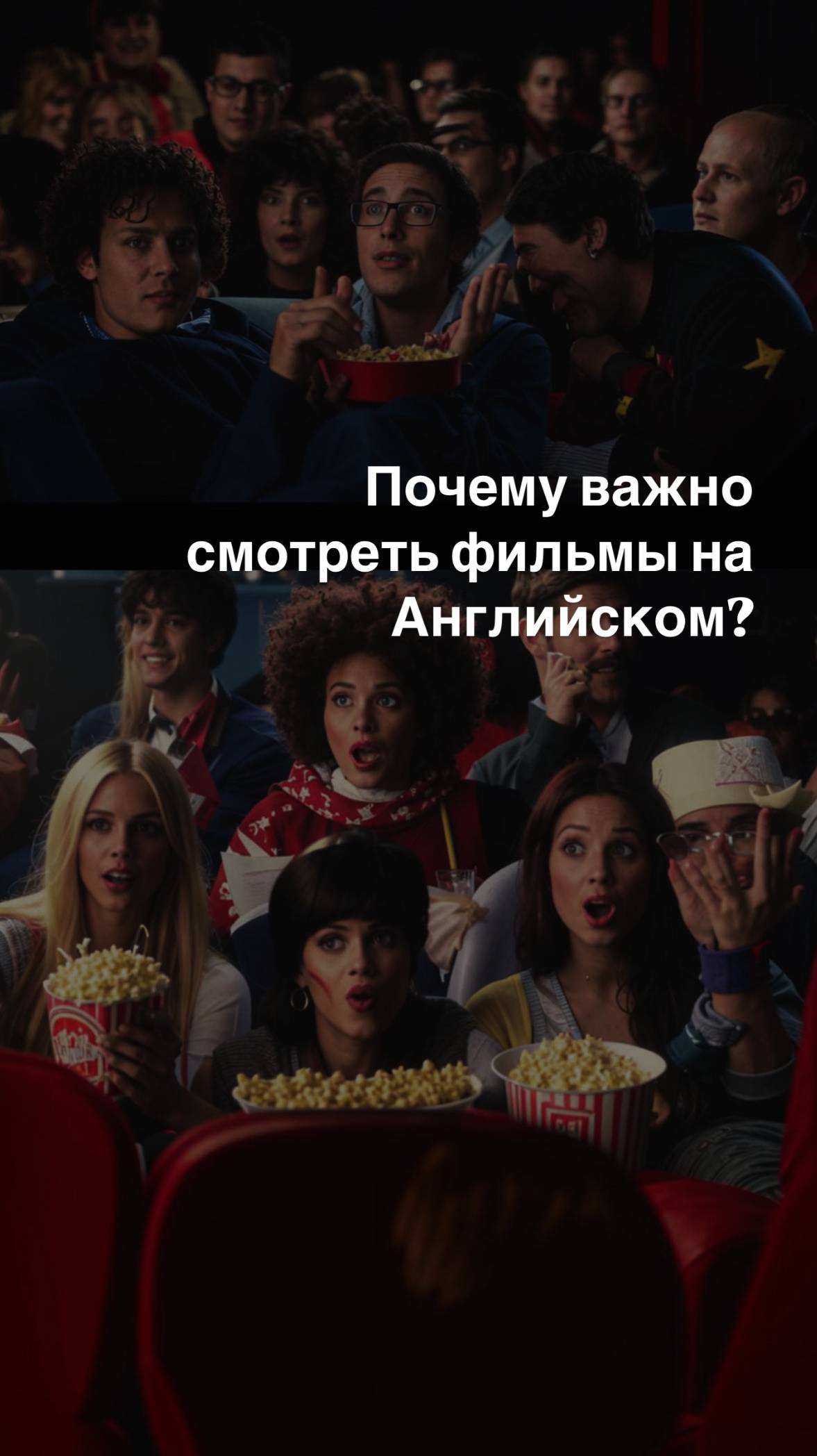 Почему важно смотреть фильмы на Английском??