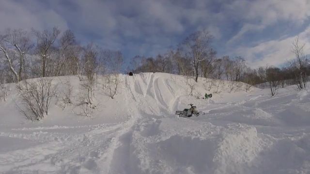 Снегоходный уикенд, Камчатка, Россия. Сильное братство. 6