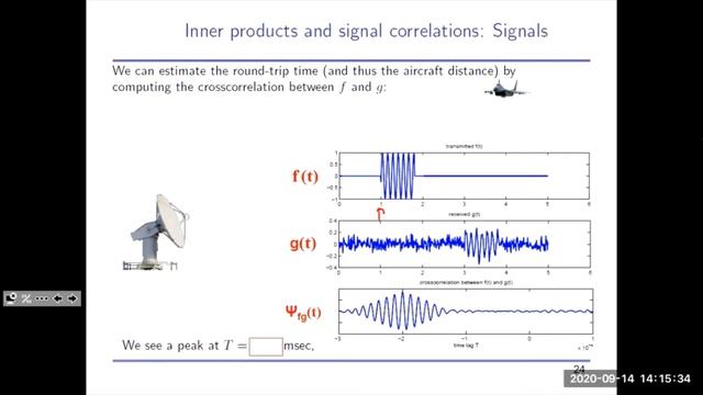 Radar Example with Animation from EENG310 Mines Class, Fall 2020
