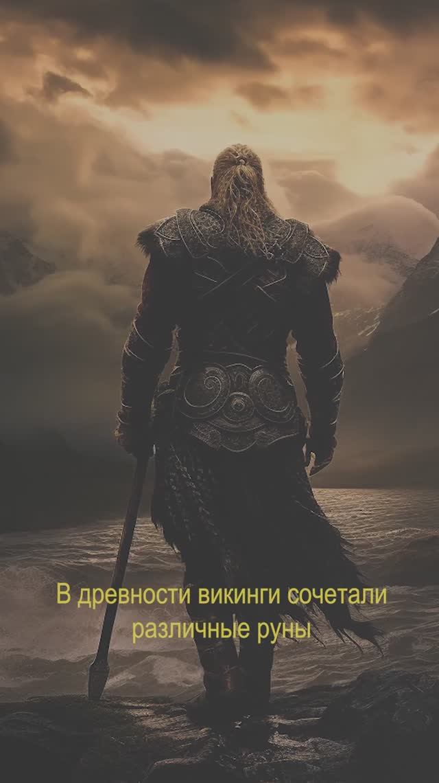 Руническая формула Поиск собственного пути  #runas #vikings #руническаяформула #руны