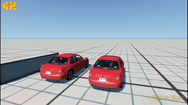 BeamNG.Drive - Cars vs Tank #1