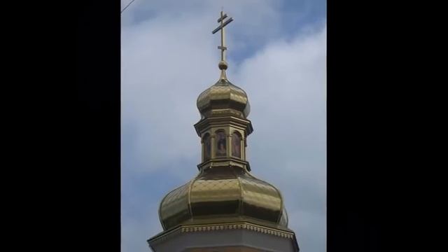Освящение и установка колокола