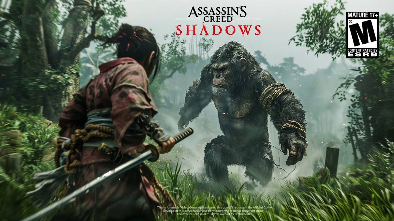 Assassin's Creed Shadows новое видео геймплея в игре!