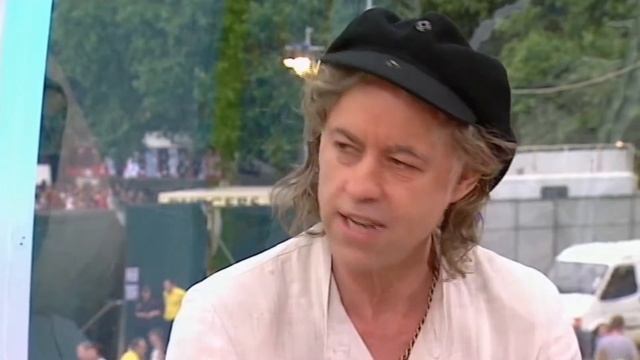 Bob Geldof & Michael Buerk Interviewd by Jonathan Ross Live 8 2nd July 2005