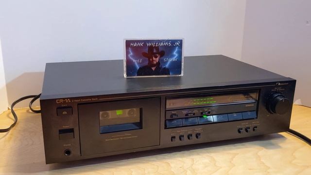 Nakamichi CR-1A 2 Head Cassette Deck -Test - Review