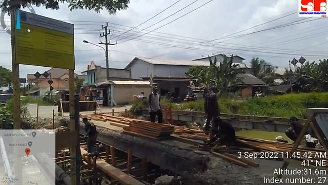 PROGRES PELEBARAN JEMBATAN NAMBO 2