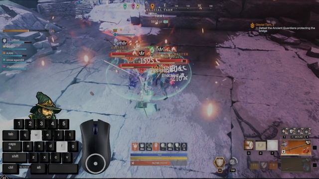 ⚔️New World Glacial Tarn M3 | Tank POV [ICE]⚔️