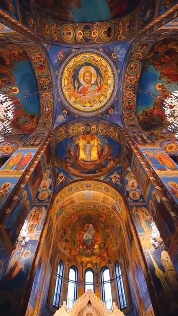Уникальная архитектура Храма Спаса на Крови, Санкт-Петербург ❤️