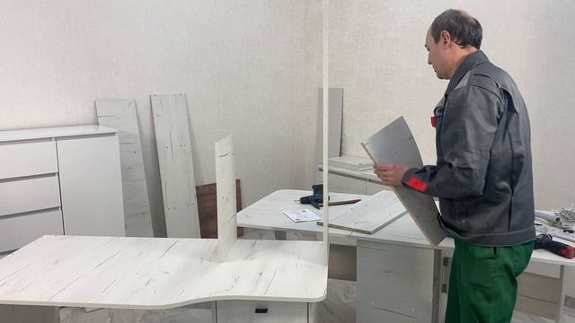 Сборка компьютерного стола СК-16