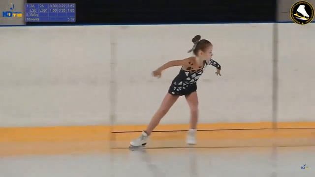 Elena Karpova(2009), SP, 2019.02.25 Moscow Novice Championships